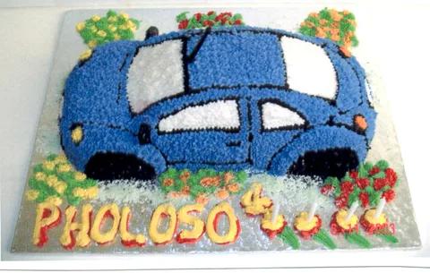 3-D VW Beetle