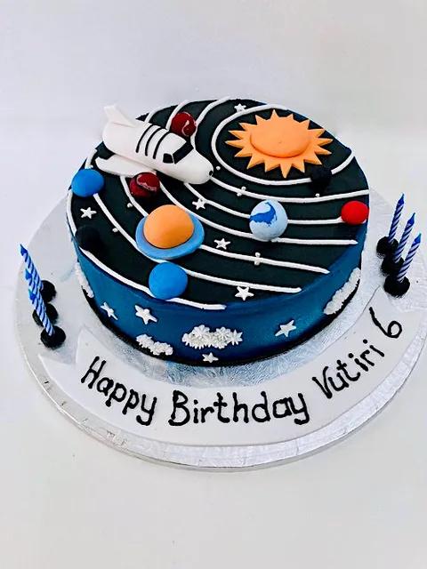 Galaxy cake