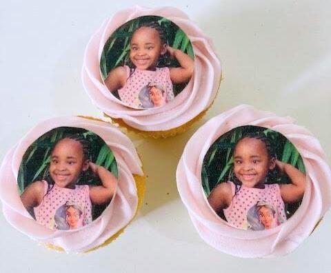 Photo Disc cupcakes