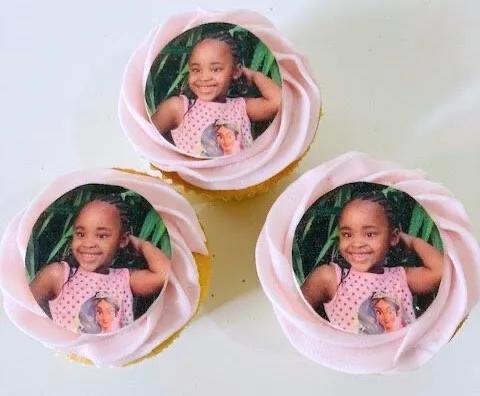 Photo Disc cupcakes