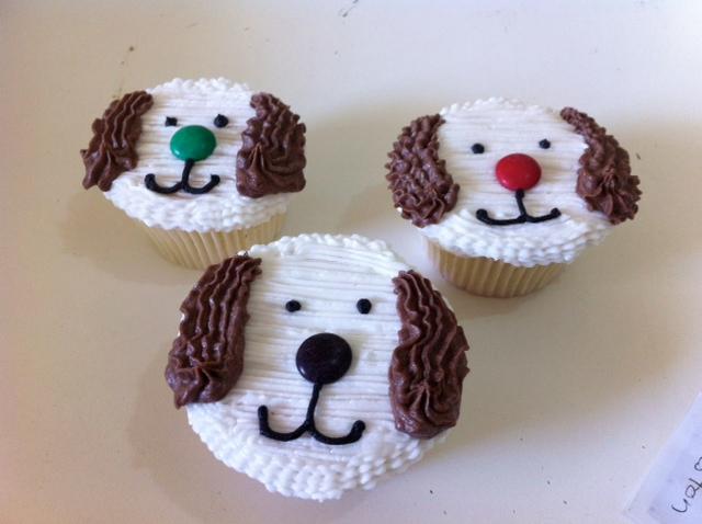Puppy Cupcakes