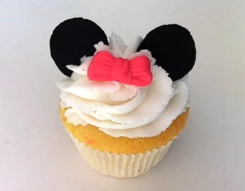 Minnie Mouse Cupcake