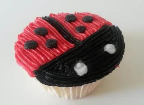 Ladybug Cupcake