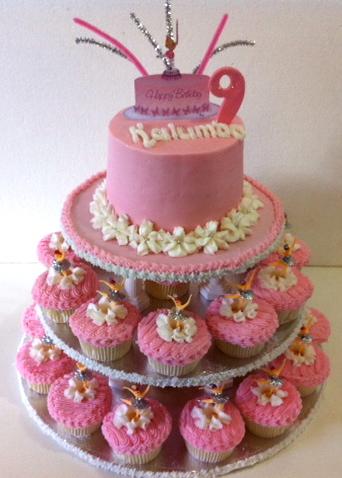 Ballerina Cupcake Tower