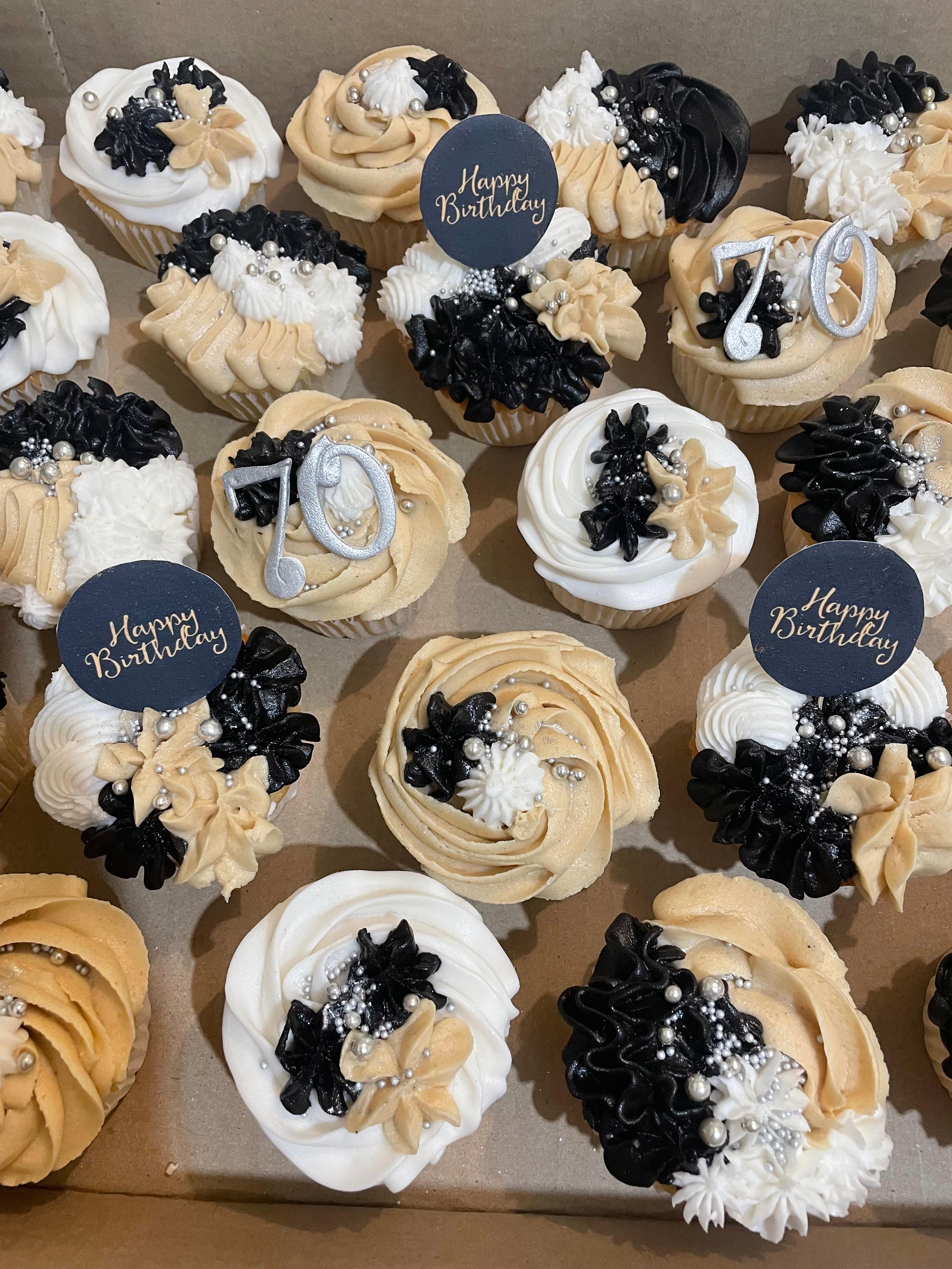 Elegant cupcakes
