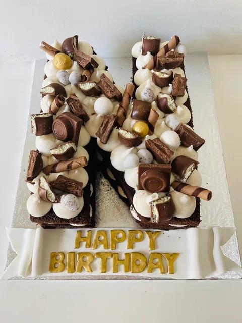Chocolate Letter N
