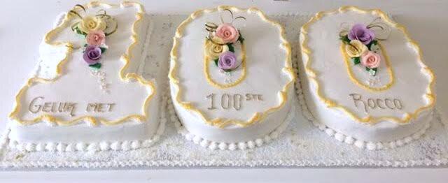 Number 100 cake
