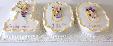 Number 100 cake