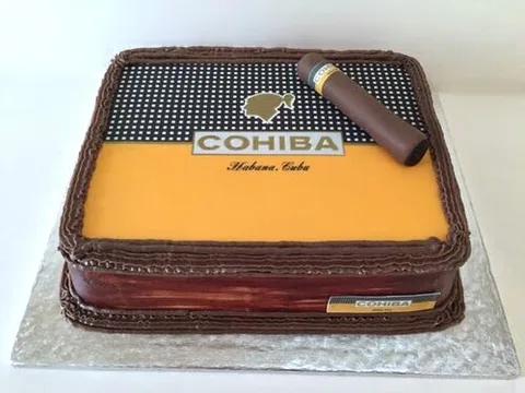 Cigar Box cake