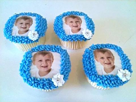 Photo cupcakes