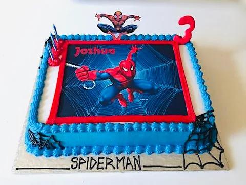 Spiderman Photocake
