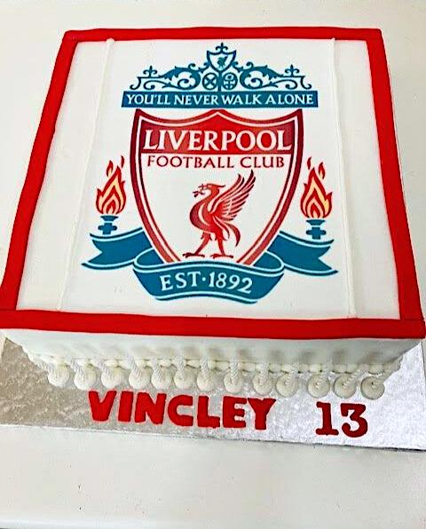 Liverpool photo cake