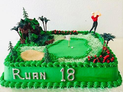 Golfer on Course (man or lady player)
