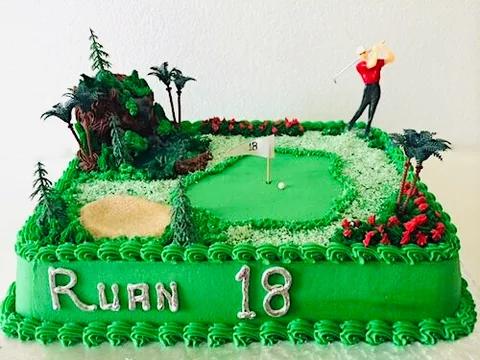 Golfer on Course (man or lady player)