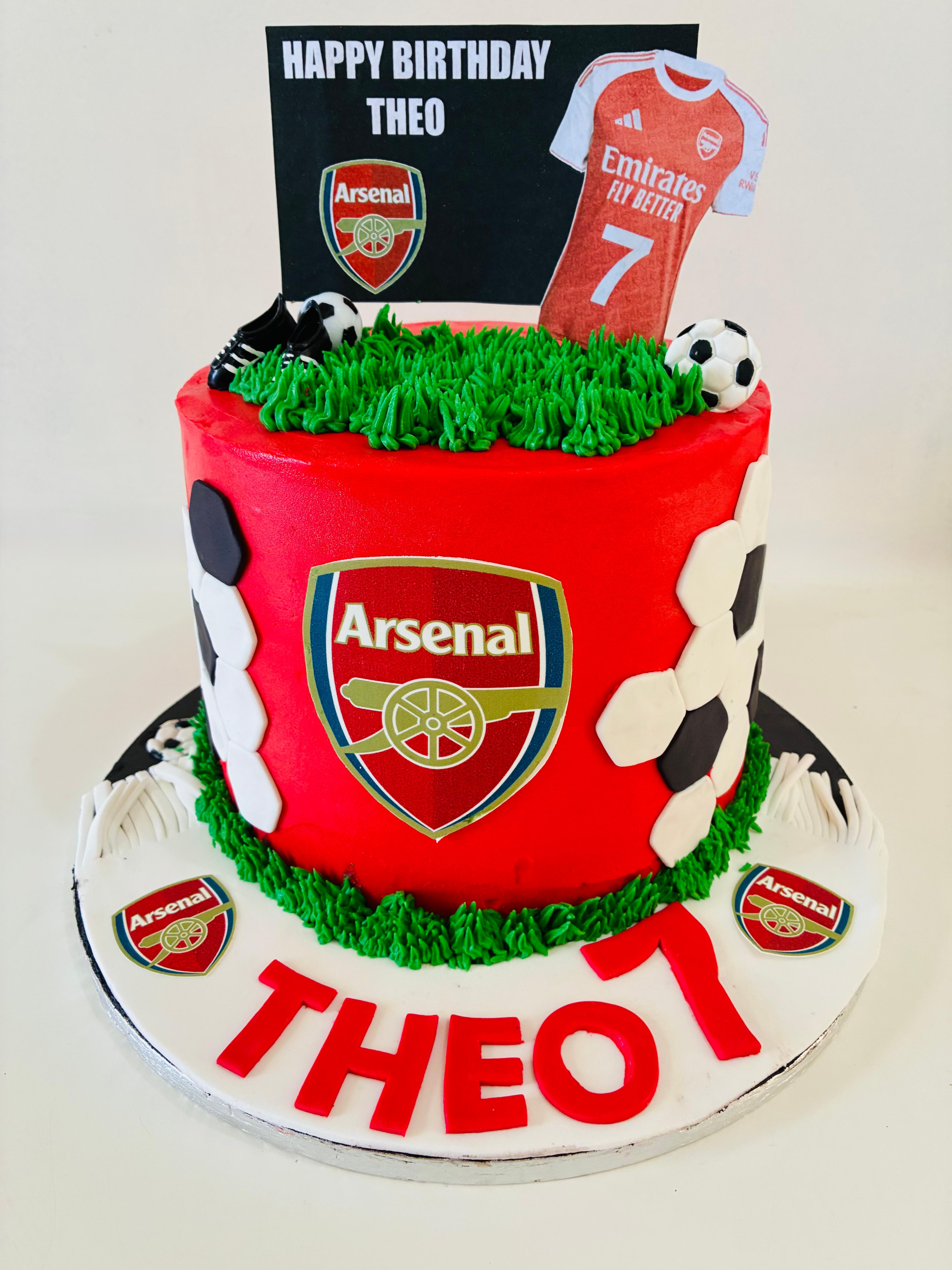 Round Liverpool cake